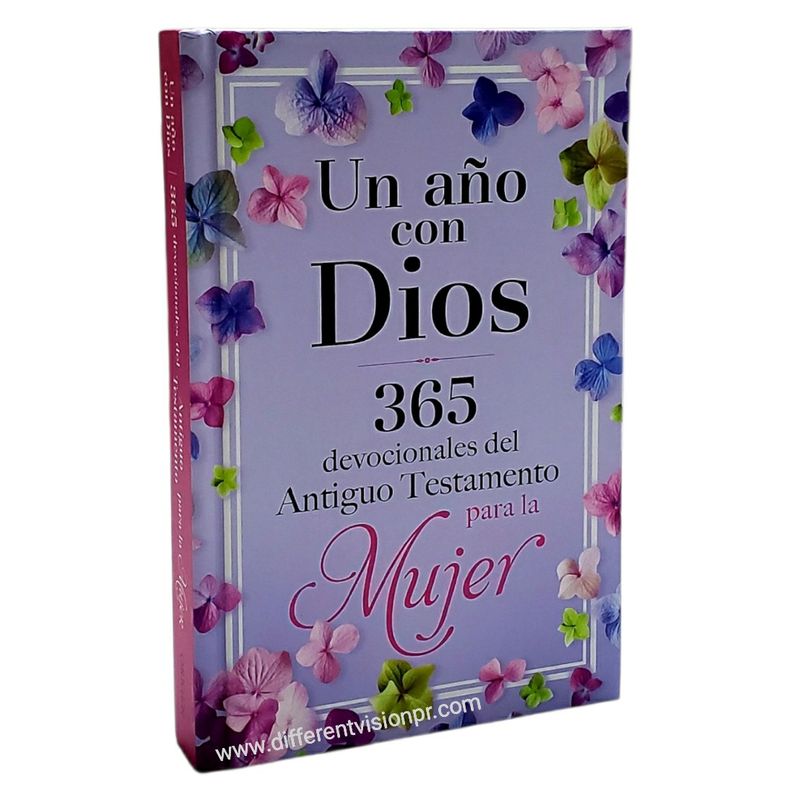 Un año con Dios: 365 devocionales del Antiguo Testamento para la Mujer (Free Shipping)