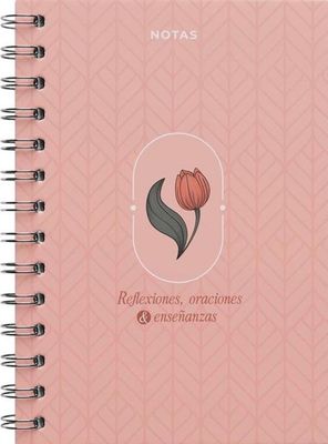 Libretas Reflexiones, oraciones y enseñanzas - Rosa (Free Shipping)
