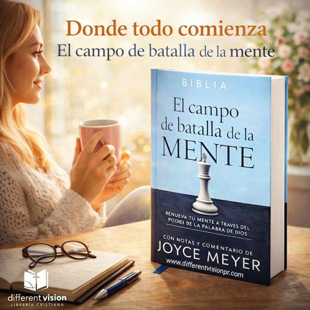 Biblia RVR1960 El Campo de Batalla de la Mente (Free Shipping)