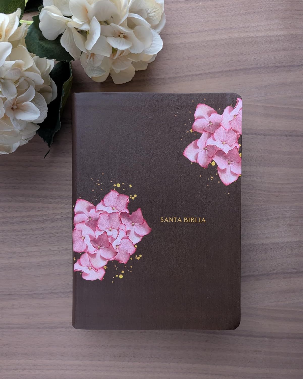 Biblia de estudio del diario vivir NTV SentiPiel, Café/Rosa (Free Shipping)