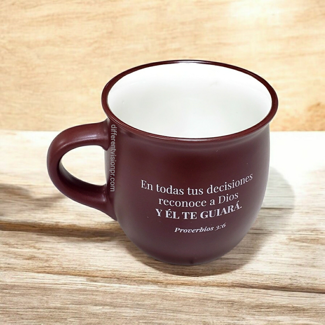 Taza 12 Oz Colección Victoria - Él Te Guiará
