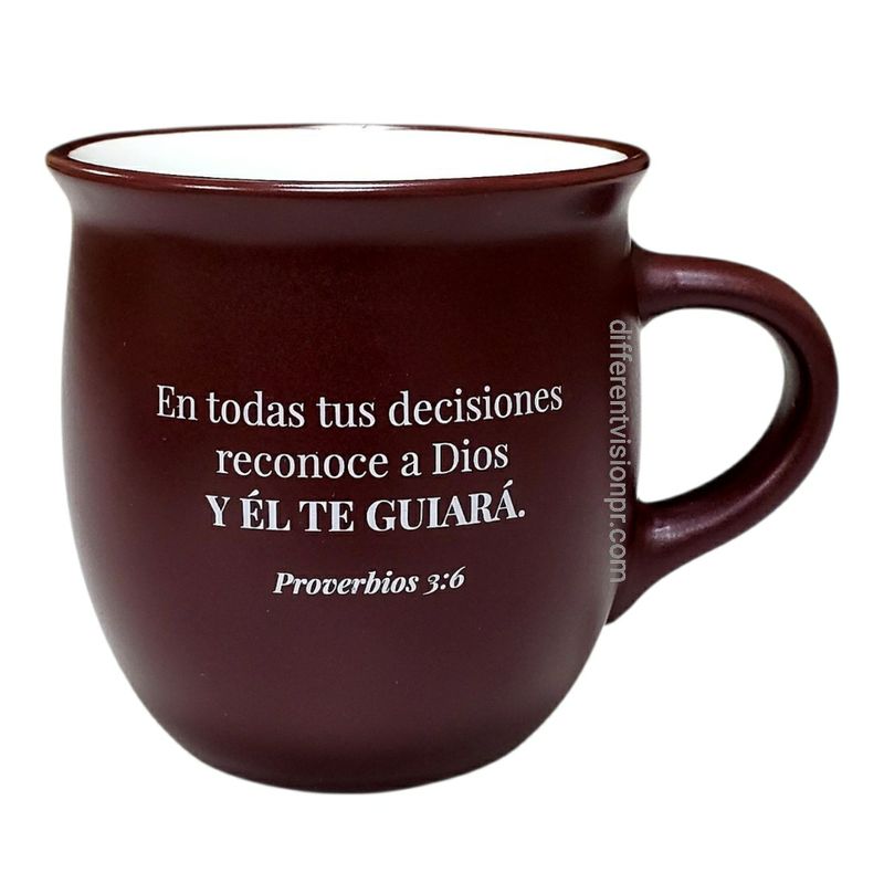 Taza 12 Oz Colección Victoria - Él Te Guiará