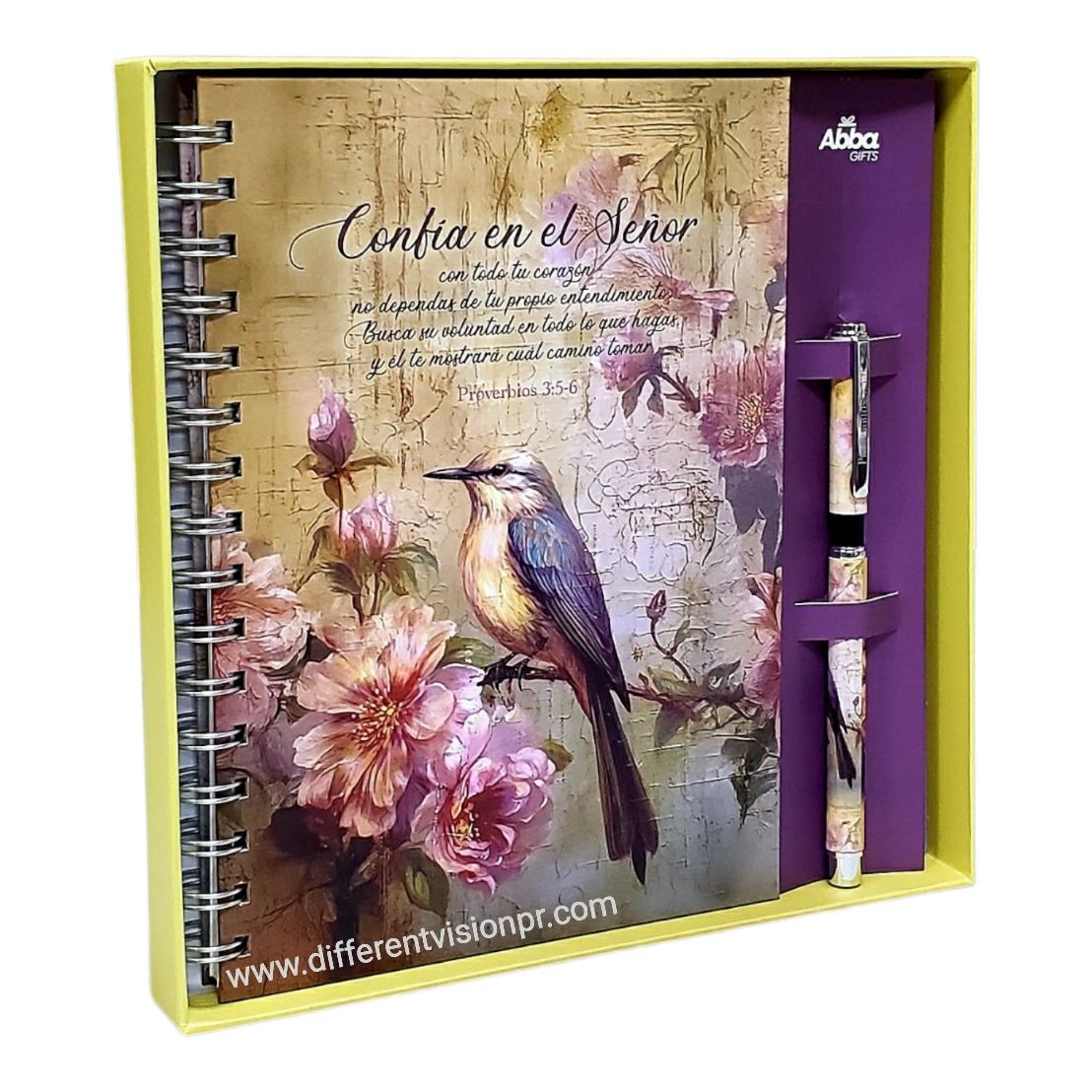 Pack libreta con bolígrafo - Confía en el Señor