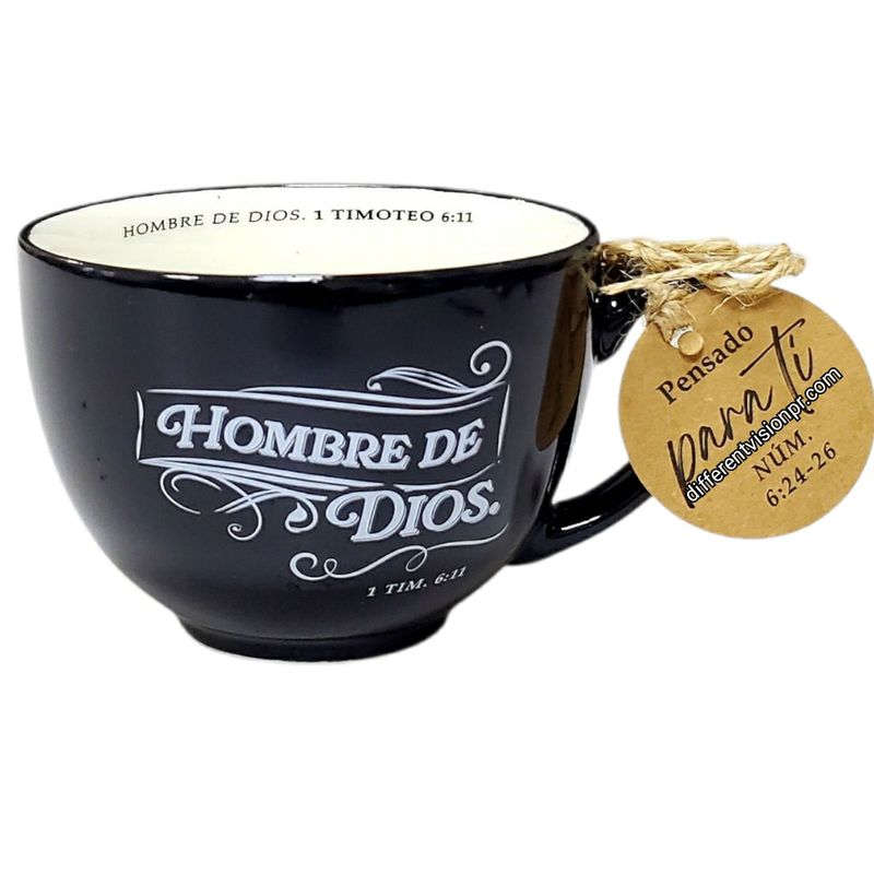 Taza 10 Oz Colección Renuevo - Hombre de Dios Taza 10 Oz Colección Renuevo - Hombre de Dios