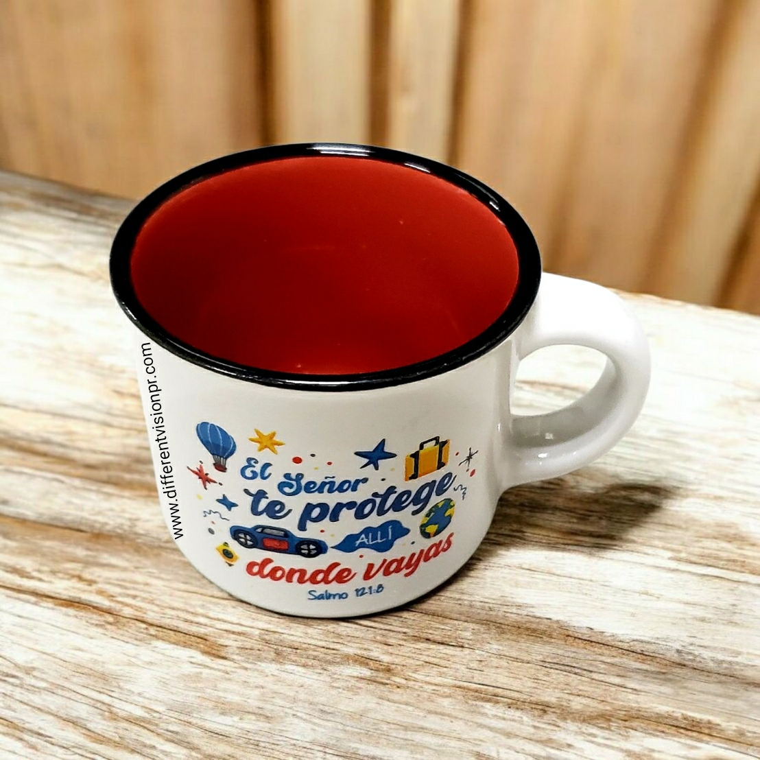 Taza pequeña 3 Oz. Colección Pequeñas Bendiciones - El Señor te protege