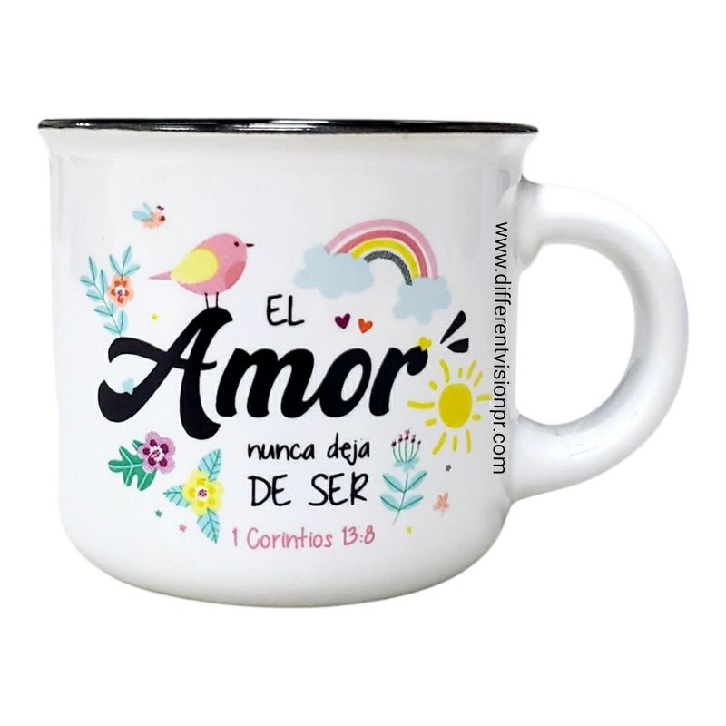 Taza pequeña 3 Oz. Colección Pequeñas Bendiciones - El Amor Taza pequeña 3 Oz. Colección Pequeñas Bendiciones - El Amor