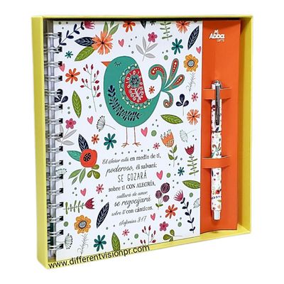 Pack libreta con bolígrafo - El Señor está en medio de ti