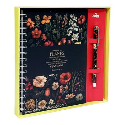 Pack libreta con bolígrafo - Planes de Esperanza