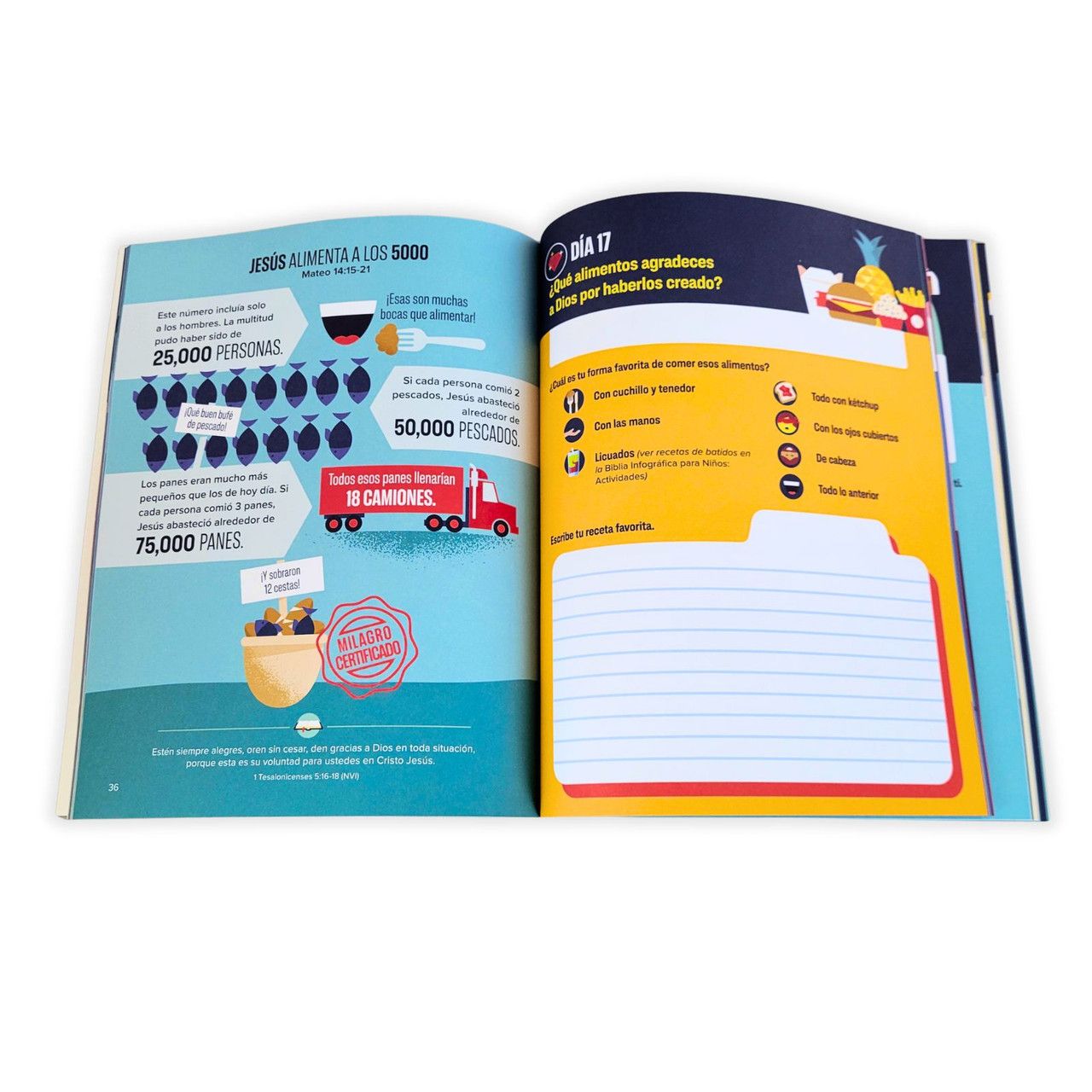 Biblia Infográfica para Niños: Diario Aventura