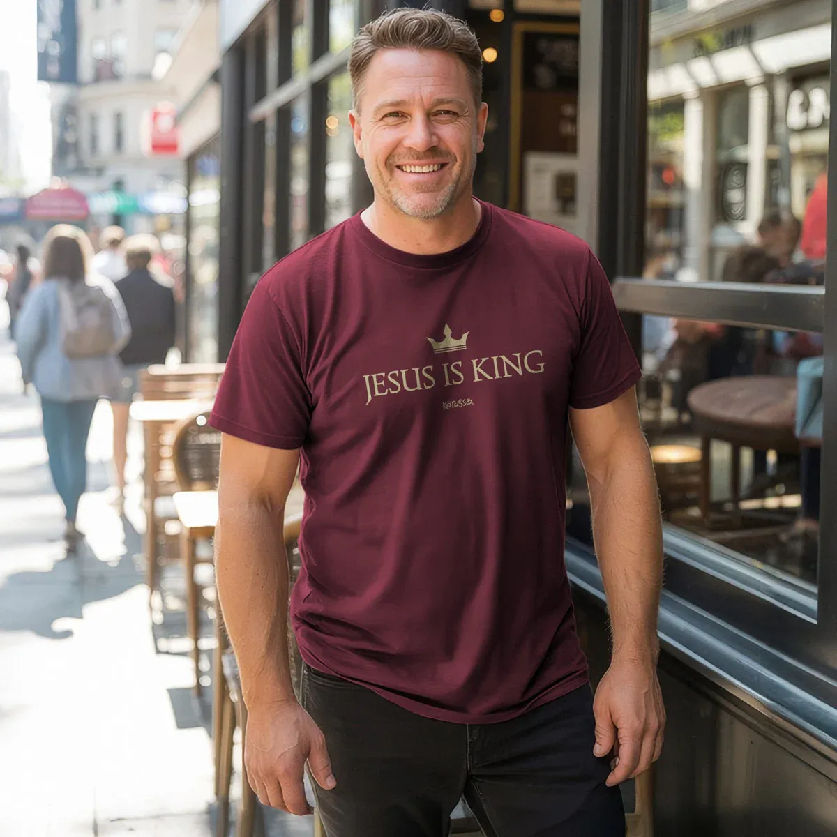 T-Shirt (Camisa Jesús es Rey)