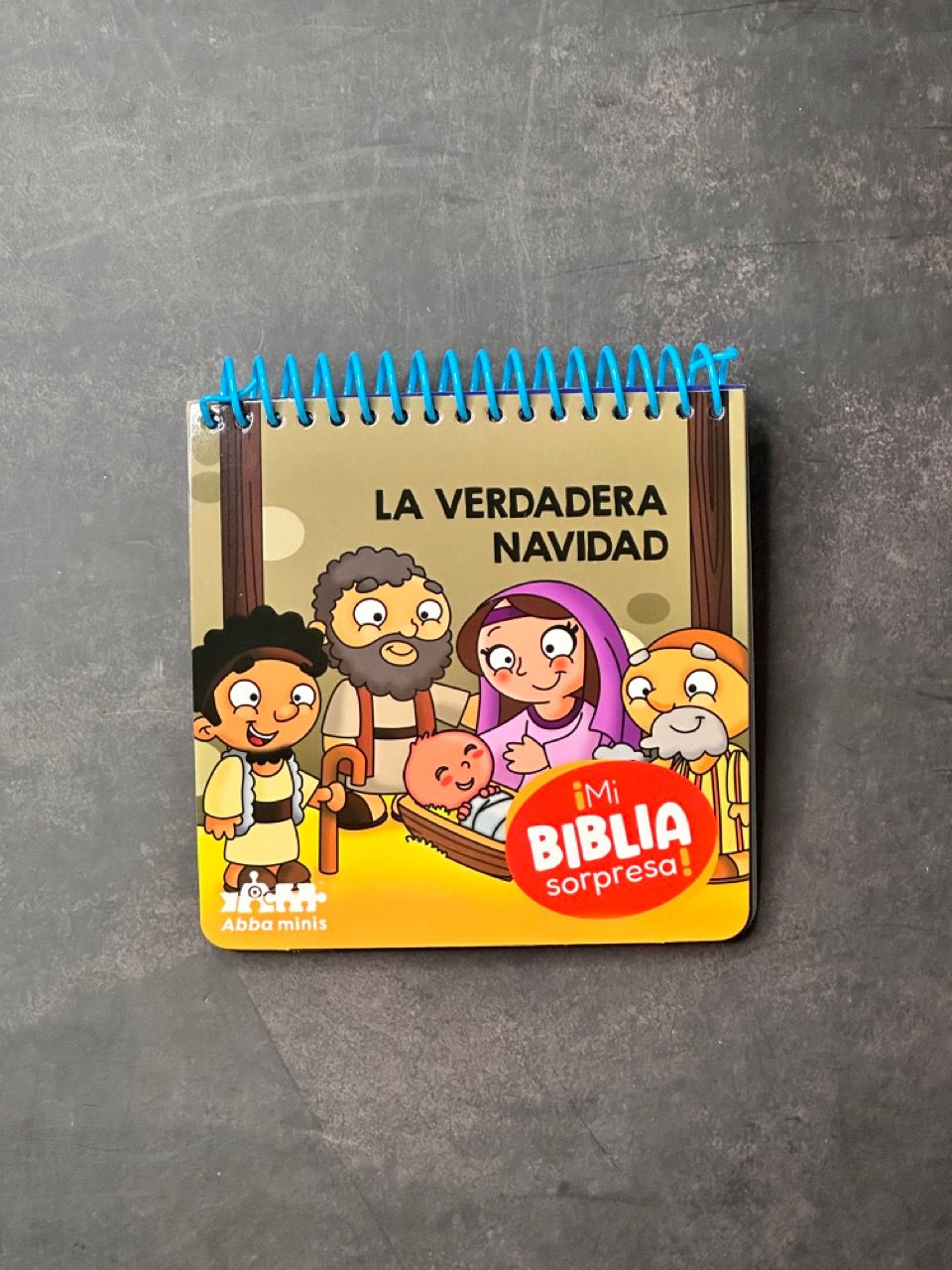 La Verdadera Navidad Colección Mi Biblia Sorpresa Pinta con Agua