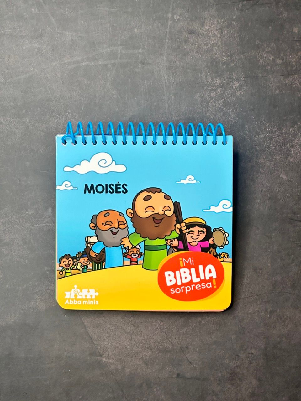 Moisés Colección Mi Biblia Sorpresa Pinta con Agua