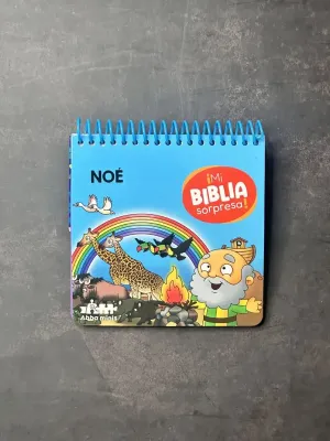 Noé Colección Mi Biblia Sorpresa Pinta con Agua