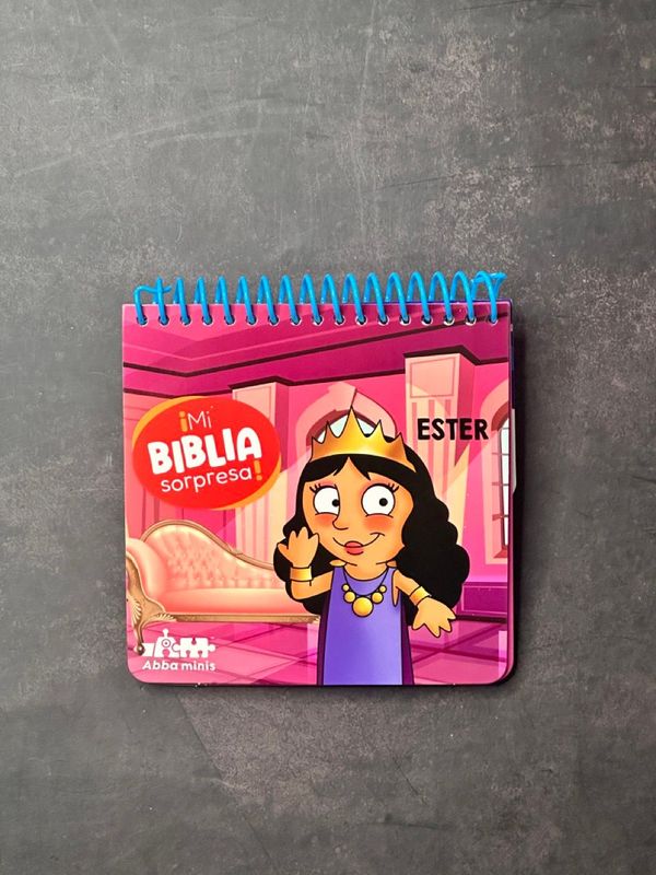 Ester Mi Biblia Sorpresa Pinta con Agua
