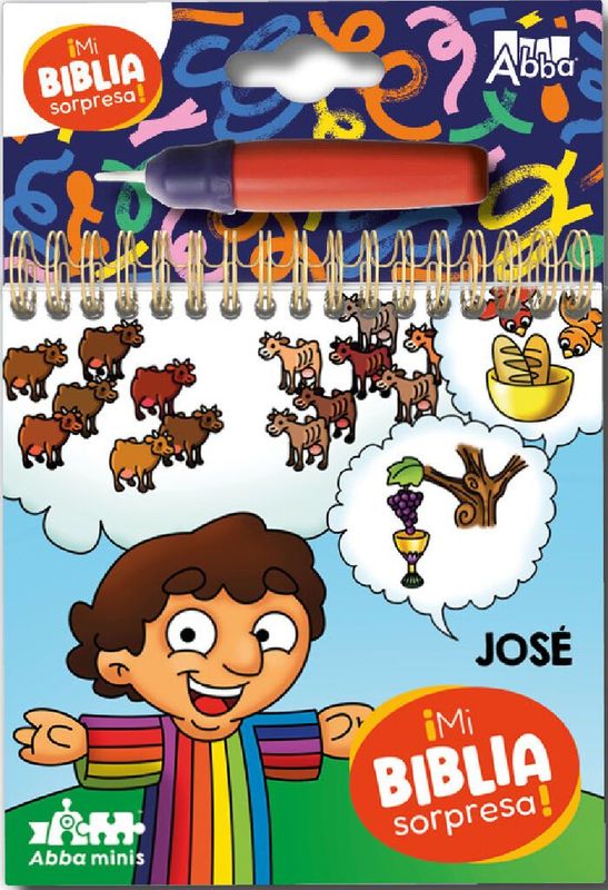 José Mi Biblia Sorpresa Pinta con Agua