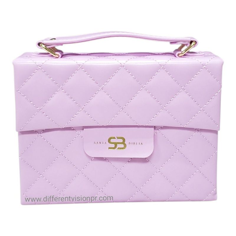 Biblia RVR 1960 Estilo Cartera con Broche, Imit Piel Rosa Claro (Free Shipping) Biblia RVR 1960 Estilo Cartera con Broche, Imit Piel Rosa Claro (Free Shipping)