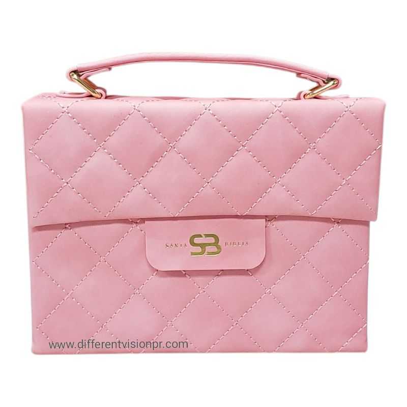 Biblia RVR 1960 Estilo Cartera con Broche, Imit Piel Coral (Free Shipping) Biblia RVR 1960 Estilo Cartera con Broche, Imit Piel Coral (Free Shipping)