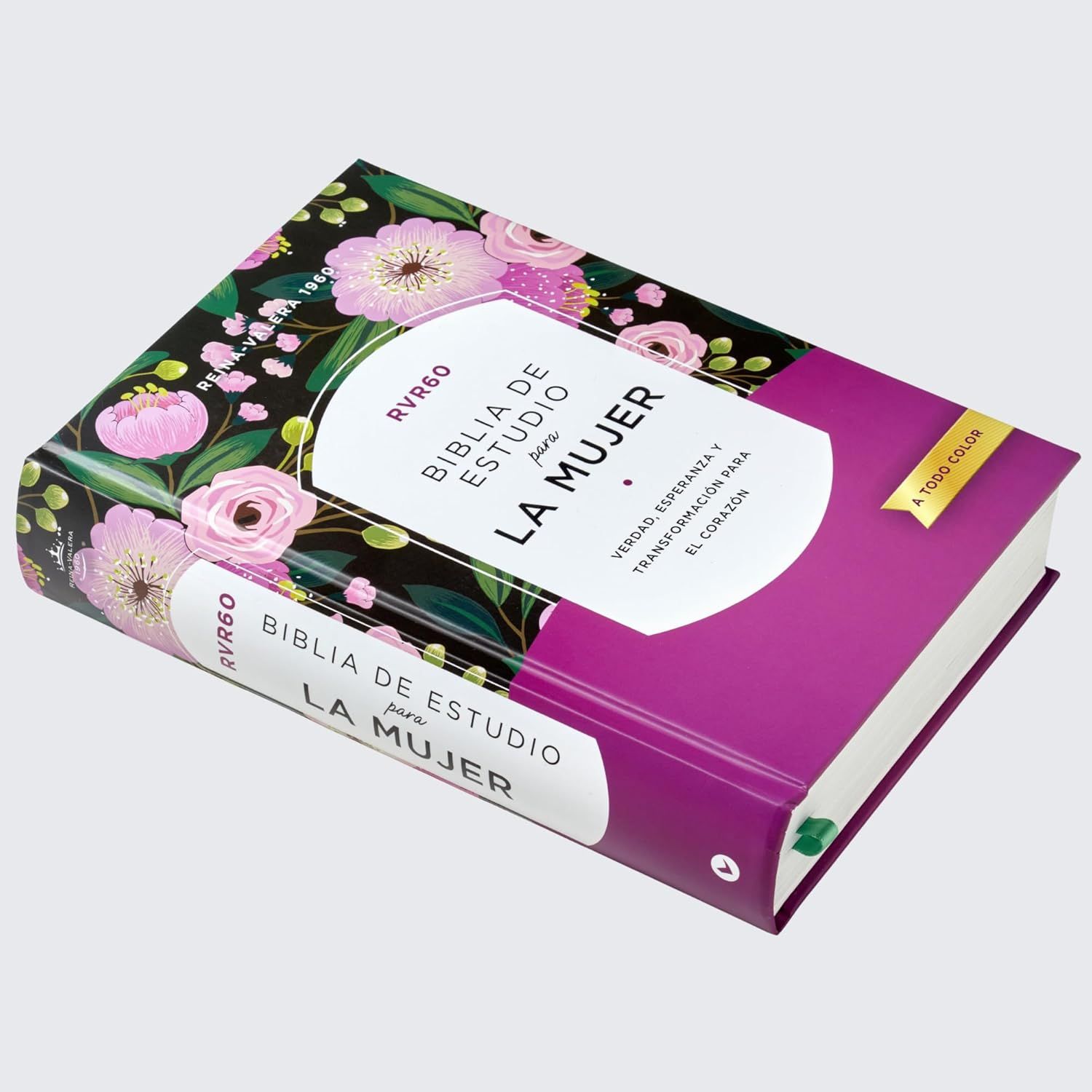 Biblia RVR60 de estudio para la mujer: Verdad, esperanza y transformación para el corazón, Tapa Dura (Free Shipping)