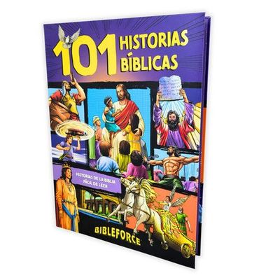 101 Historias Bíblicas: Historias de la Biblia fácil de leer (Free Shipping)