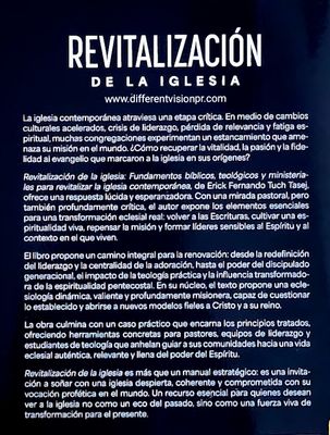 Revitalización de la iglesia: Fundamentos bíblicos, teológicos y ministeriales para revitalizar la iglesia contemporánea (Free Shipping)