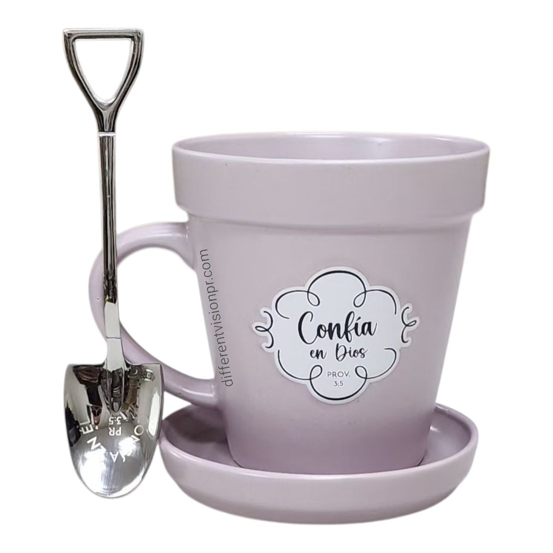 Taza 14 OZ. Colección Sembrador - Confia en Dios