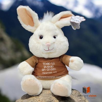 Peluche Blessing Animals - Jumpy el conejo saltarin