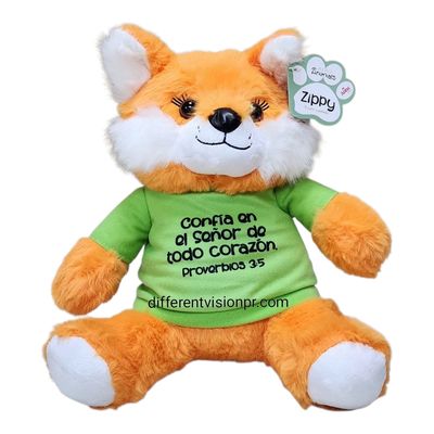 Peluche Blessing Animals - Zippy El zorro confiado