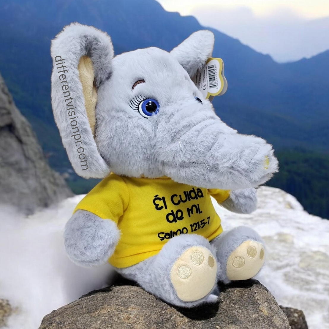Peluche Blessing Animals - Trompi el elefante brillante