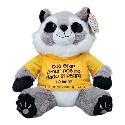 Peluche Blessing Animals - Rocky el mapache risueño
