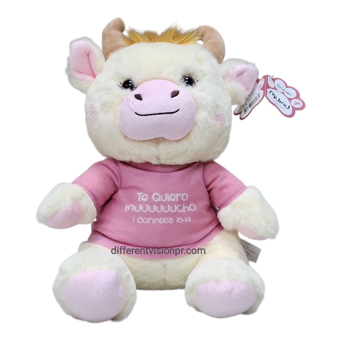 Peluche Blessing Animals - Mumu La vaquita tierna