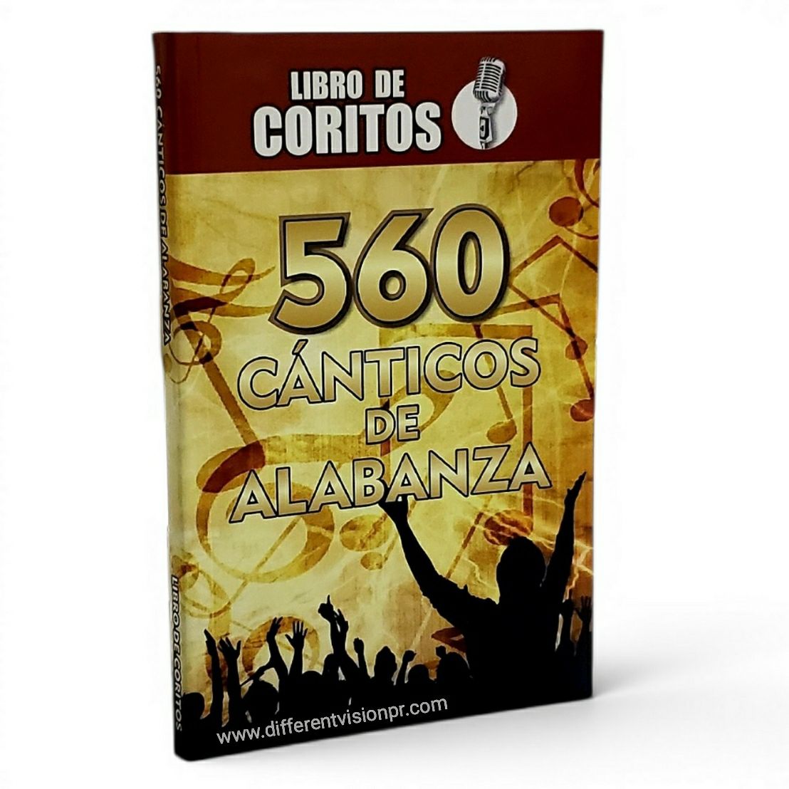 Libro de Coritos 560 Cánticos de Alabanza