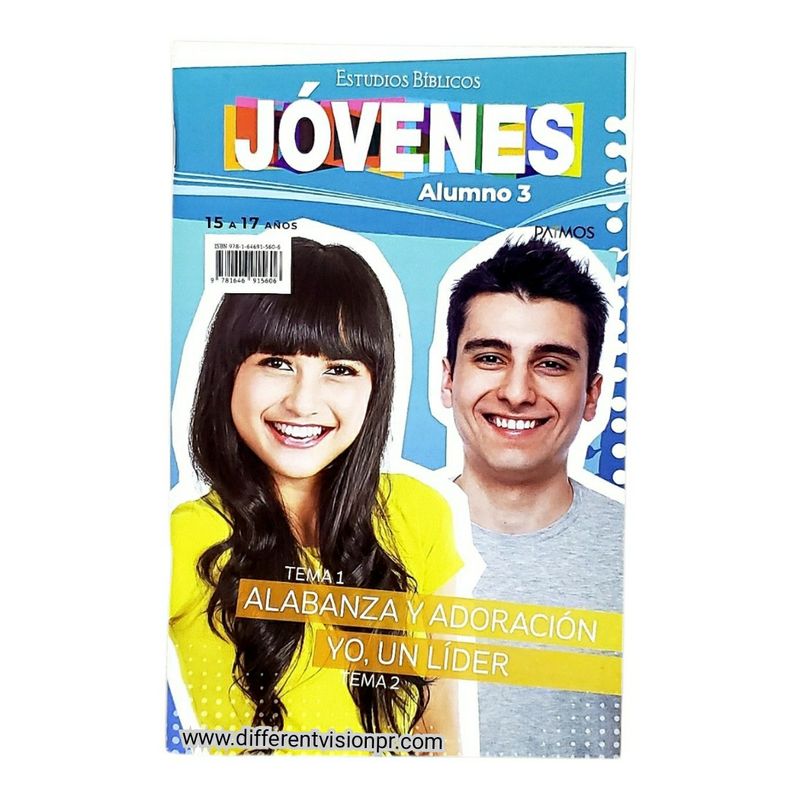 Estudios Bíblicos Jóvenes (15 a 17 años) Alumno 3: Tema 1 y 2 Estudios Bíblicos Jóvenes (15 a 17 años) Alumno 3: Tema 1 y 2