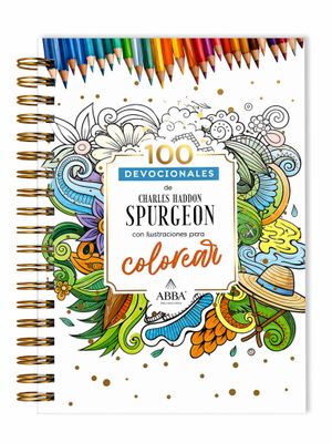 100 Devocionales para colorear: Charles Haddon Spurgeon (Free Shipping)