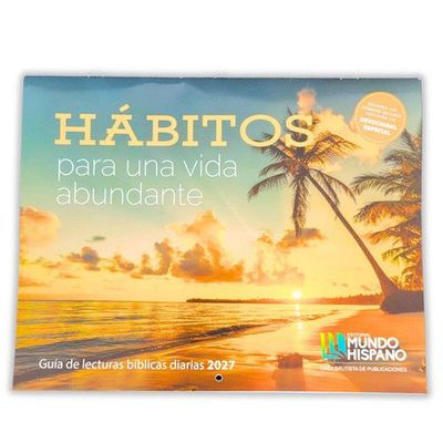 Calendario 2027 Hábitos para una vida abundante