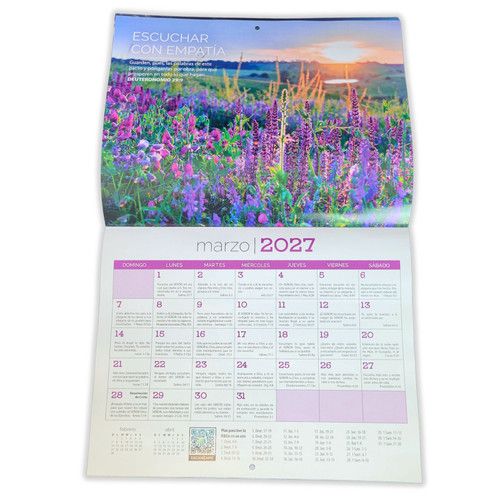 Calendario 2027 Hábitos para una vida abundante