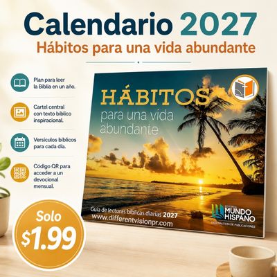 Calendario 2027 Hábitos para una vida abundante