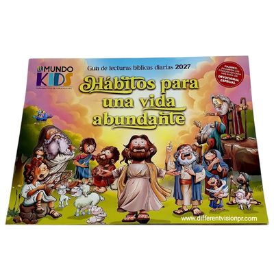 Calendario 2027 Infantil: Hábitos para una vida abundante Calendario 2027 Infantil: Hábitos para una vida abundante