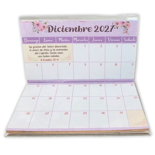 Planificador 2027-2028 Momentos de Sabiduría  (1 Corintios 16:14)