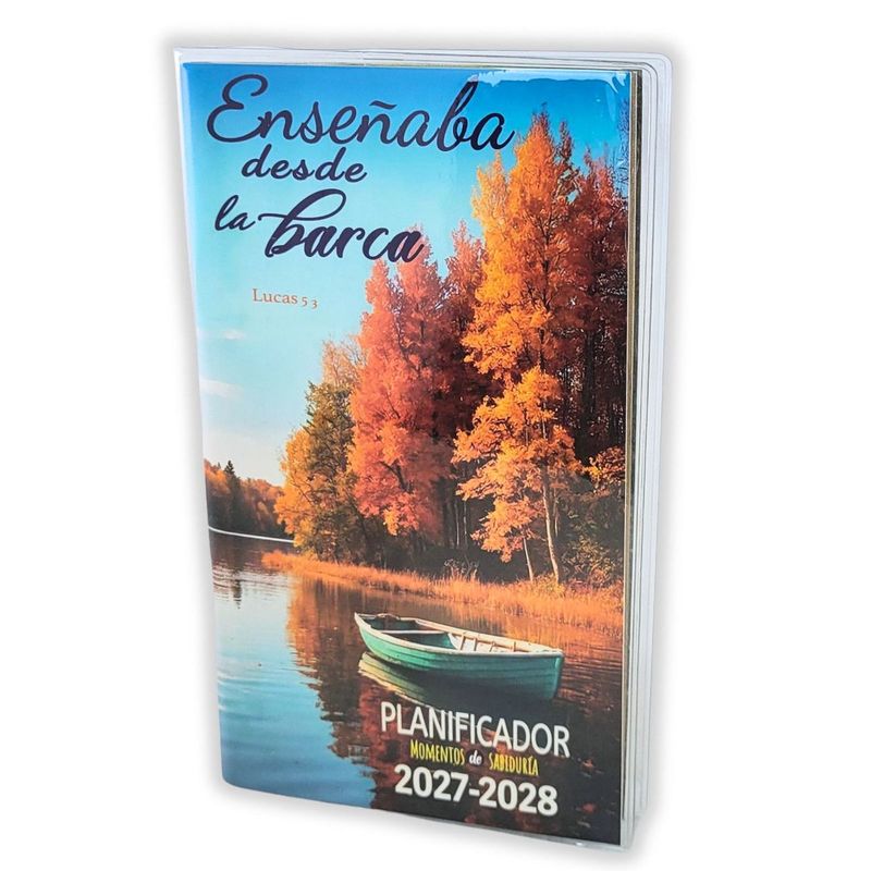 Planificador 2027-2028 Momentos de Sabiduría (Lucas 5:3)