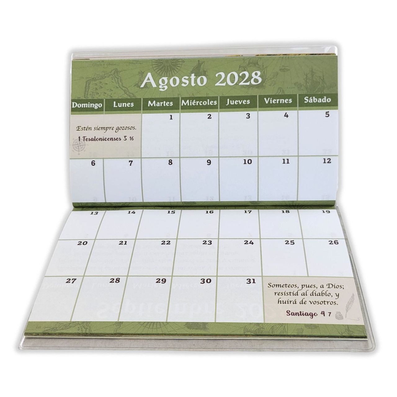 Planificador 2027-2028 Momentos de Sabiduría (Lucas 5:3)