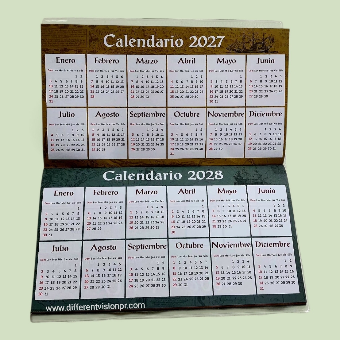 Planificador 2027-2028 Momentos de Sabiduría (Lucas 5:3)