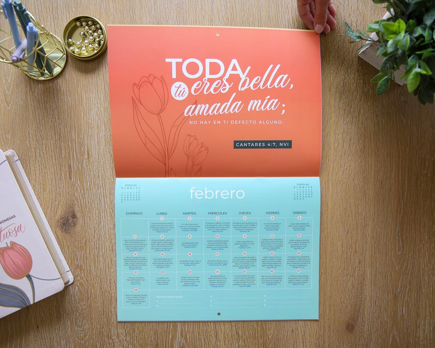 Calendario de pared 2027 - Virtuosa