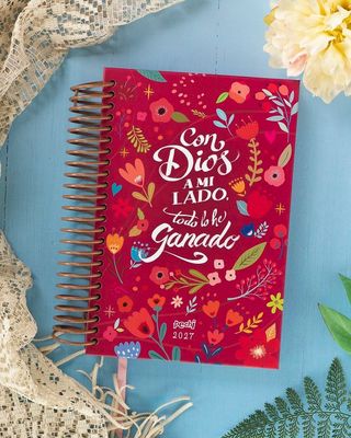 Agenda 2027 Tapa dura con argollas - Todo ganado (Free Shipping)