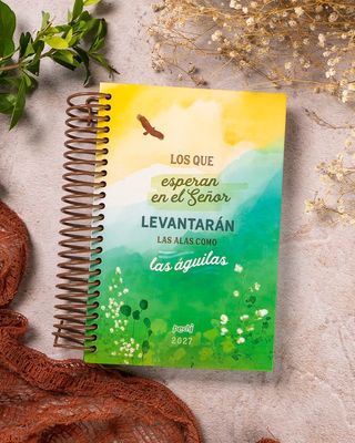 Agenda 2027 Tapa dura con argolla -  Nuevas Fuerzas  (Free Shipping)