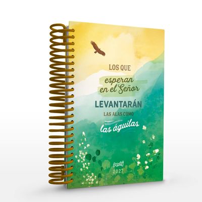 Agenda 2027 Tapa dura con argolla -  Nuevas Fuerzas  (Free Shipping)