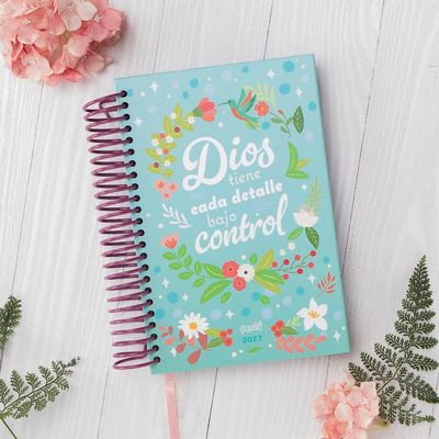 Agenda 2027 Tapa dura con argolla -  Confiando  (Free Shipping)