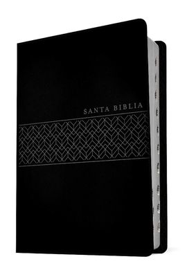 Santa Biblia NTV, Edición manual, letra gigante, SentiPiel, Negro, Índice (Free Shipping)