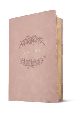 Biblia NTVletra súper gigante, Rosado pálido (Free Shipping)