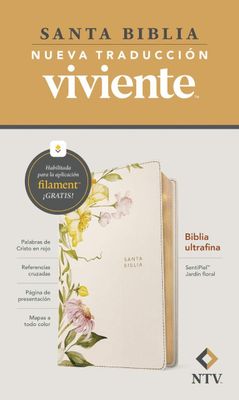 Biblia NTV ultrafina con Filament Jardín floral (Free Shipping)