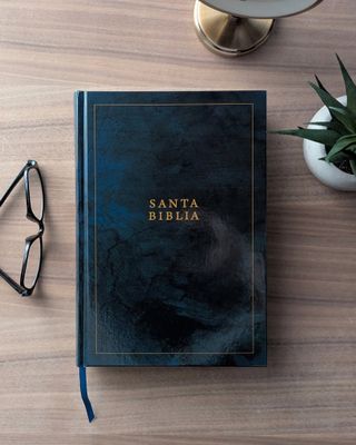 Biblia NTV letra súper gigante NTV  Tapa dura, Azul (Free Shipping)